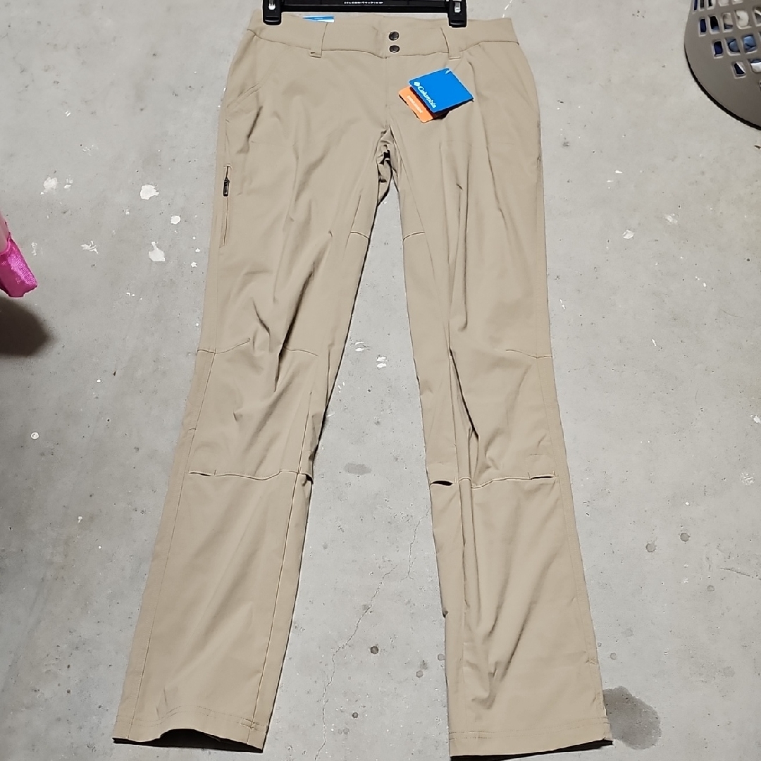 Nwt Columbia Women's Tan Outdoor Stretch Long